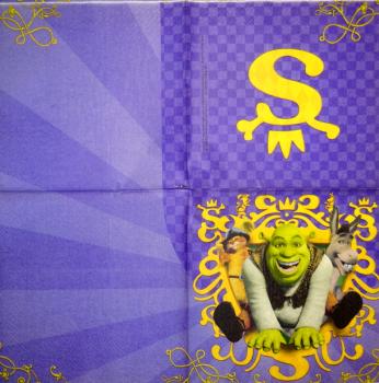 BF-223 Bekannte Figuren - 2-lagig - Hallmark 2007 - Shrek